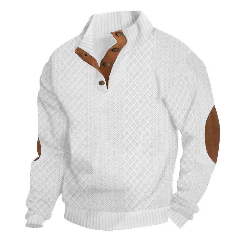 Men’s Classic Half-Button Knit Sweater