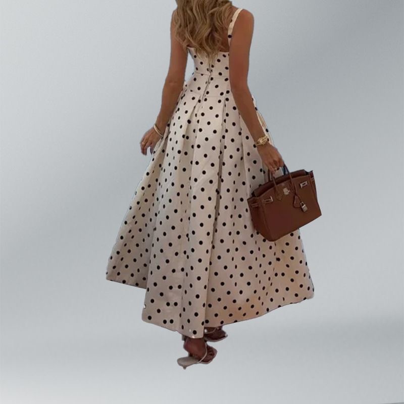 Polka dot summer dress