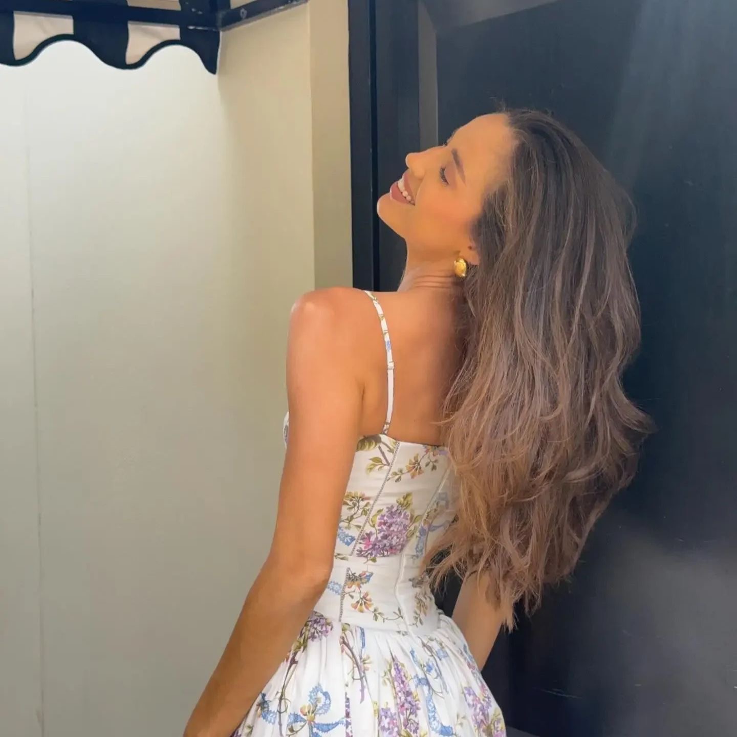 Summer Garden Floral Dress