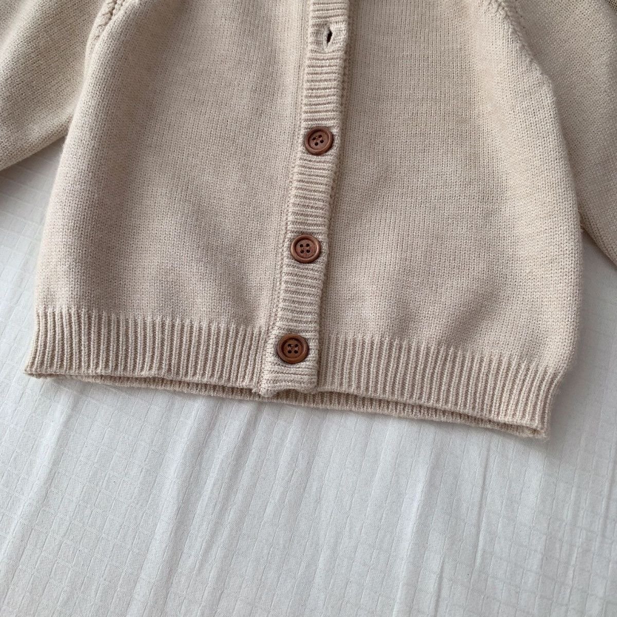 Baby Knit Button Cardigan Sweater (Unisex)