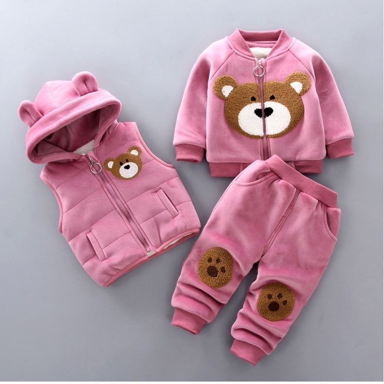 Baby winter romper suit  