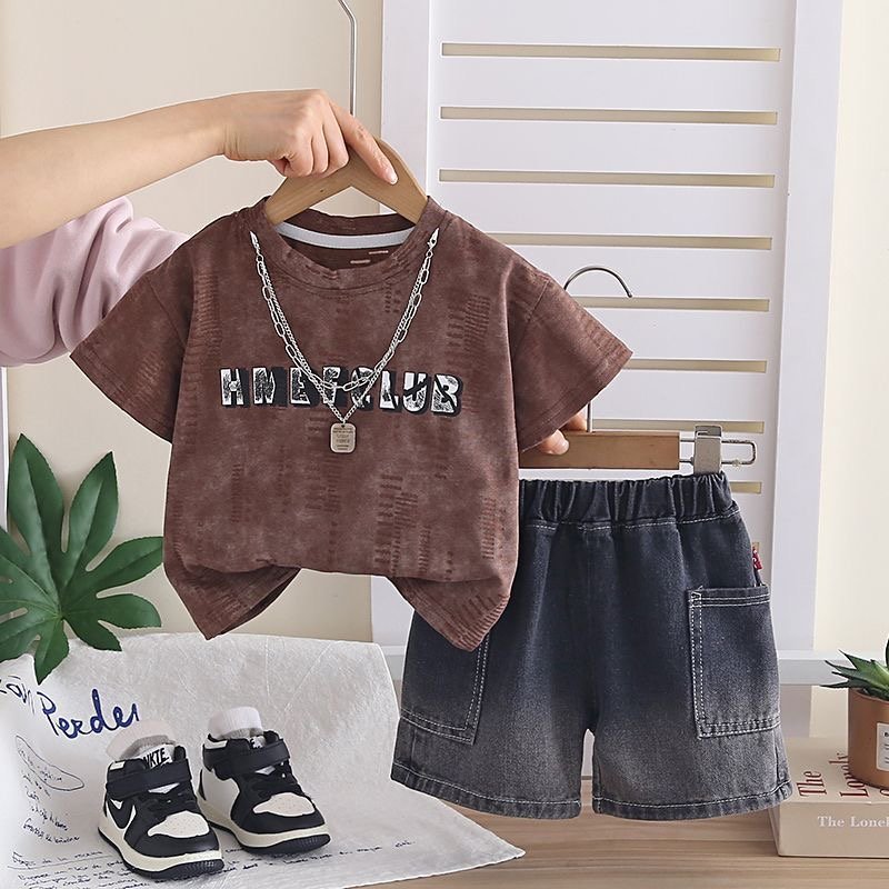 SunnyPlay Unisex Baby T-Shirt & Shorts Set