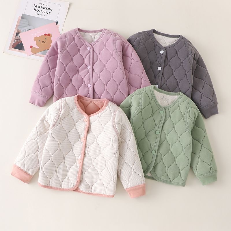 Baby Quilted Fleece Jacket