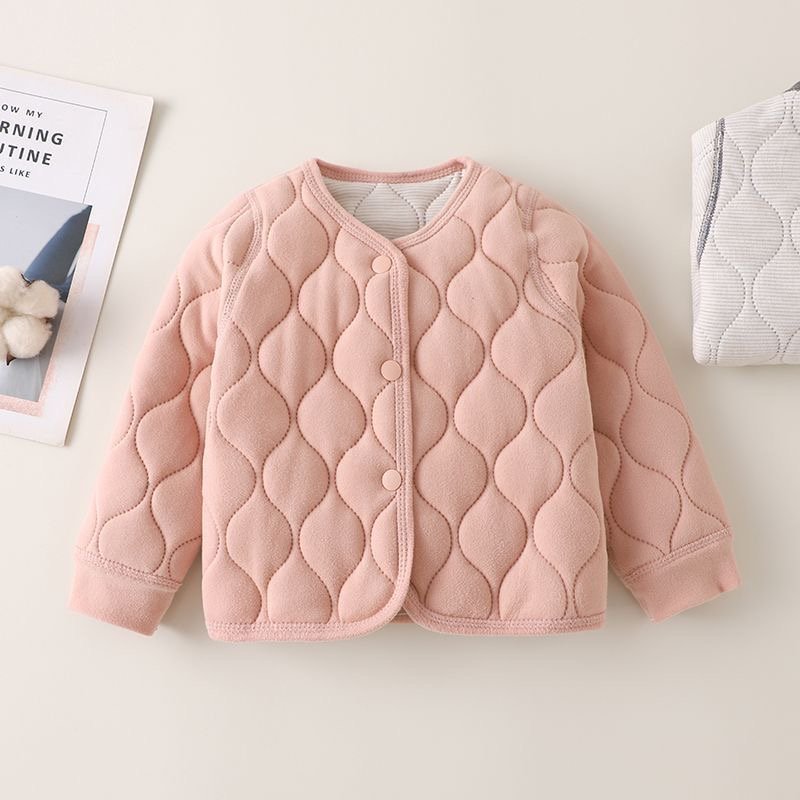 Baby Quilted Fleece Jacket