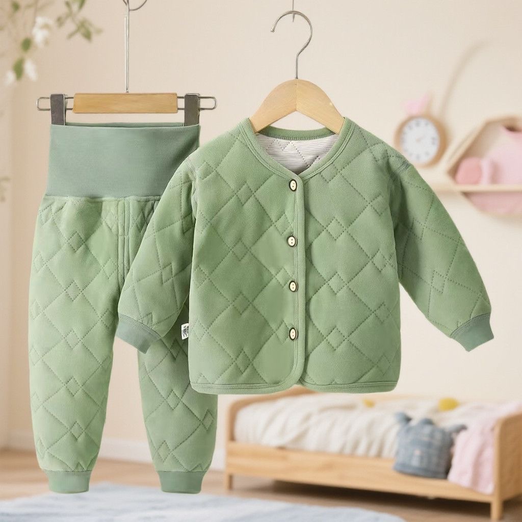 2 piece baby quilted warmer