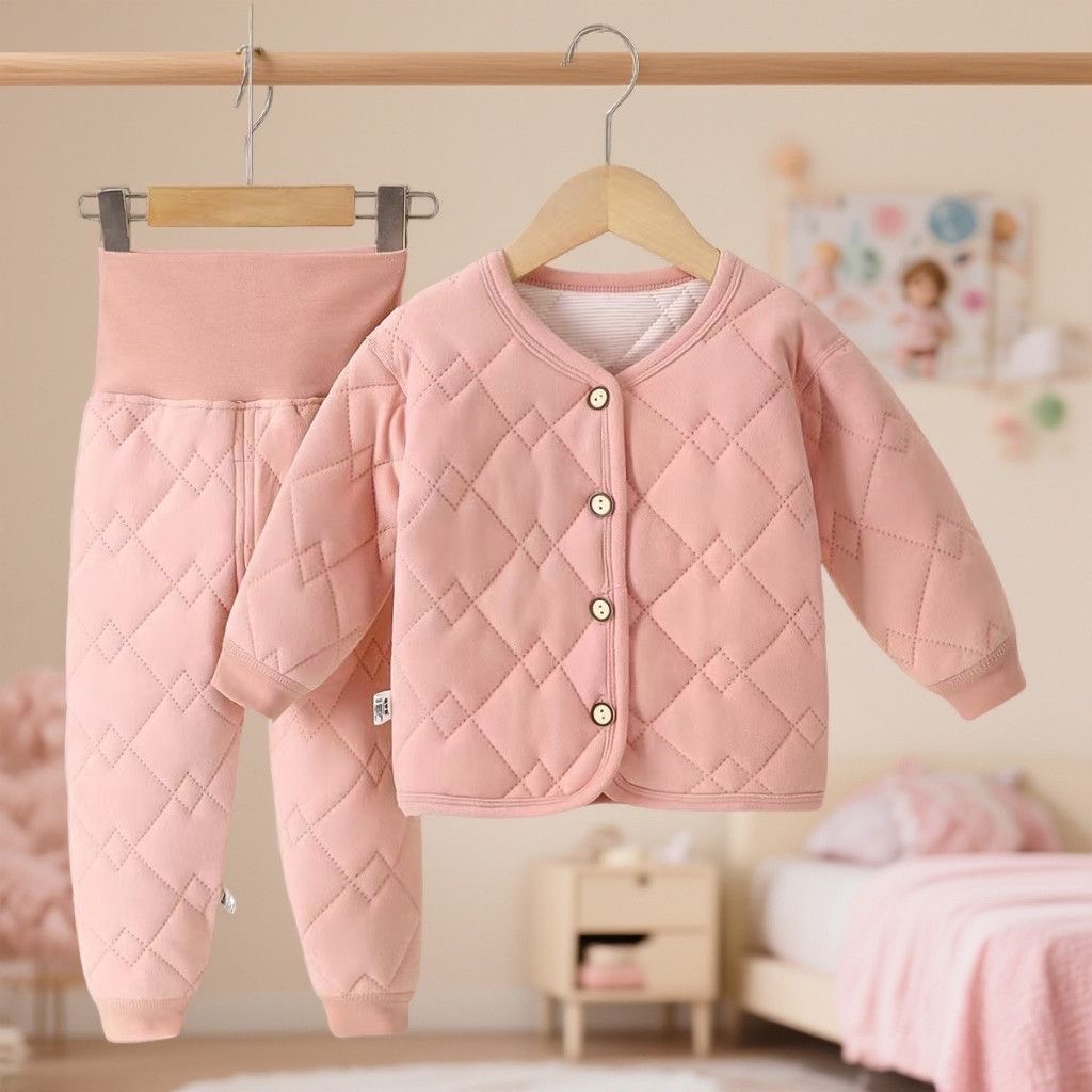 2 piece baby quilted warmer