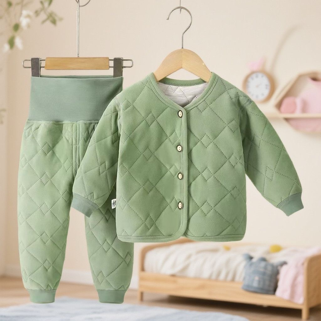 2 piece baby quilted warmer