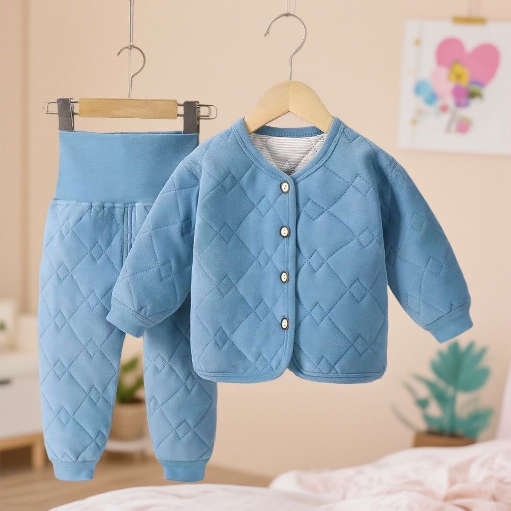 2 piece baby quilted warmer