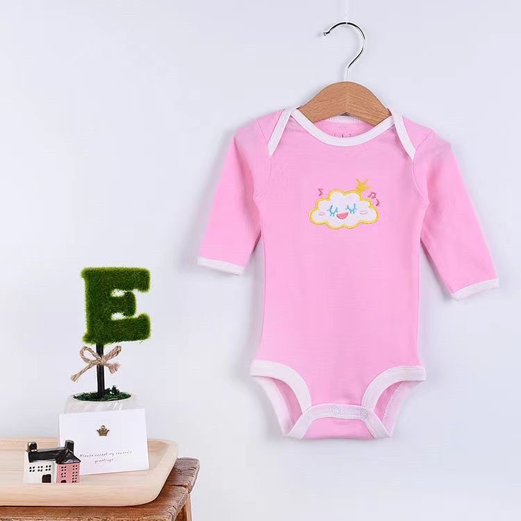 Baby Long Sleeve Printed Bodysuit Set