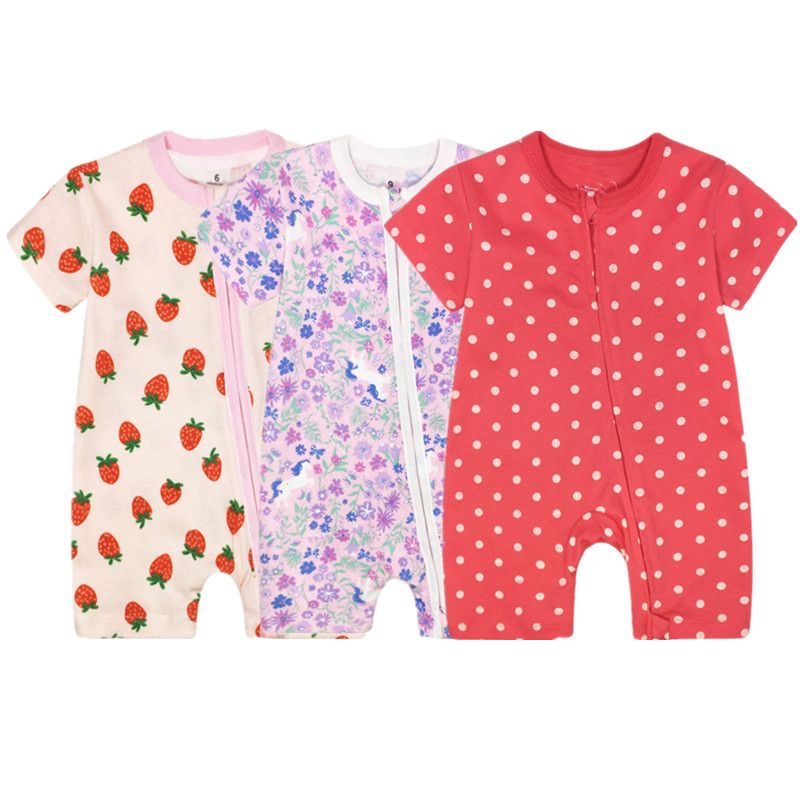 Summer baby cotton bodysuit