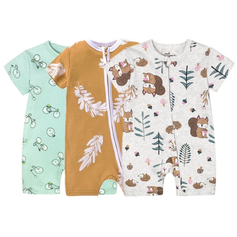 Summer baby cotton bodysuit