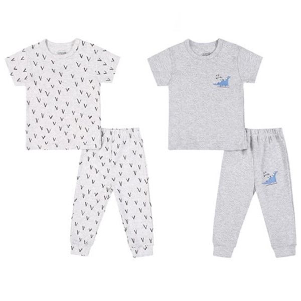 Baby Cotton 2-Piece Top and Bottom Set