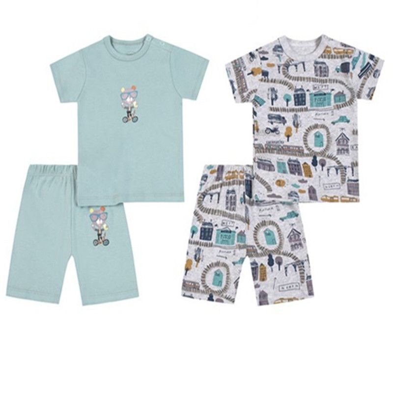 Cotton 2-Piece Baby Top & Bottom Set