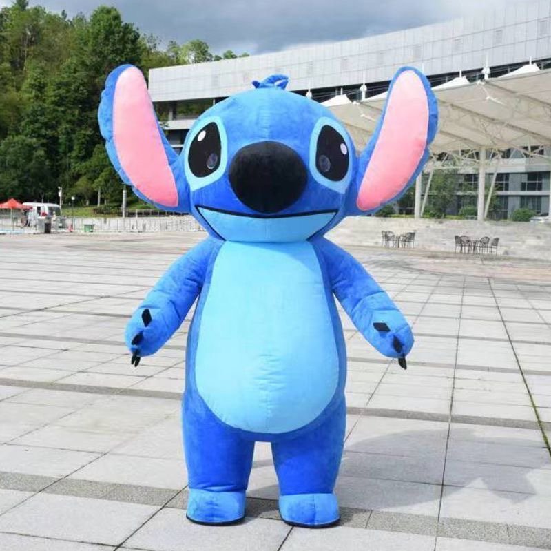 Stitch-Inspired Mascot Costume