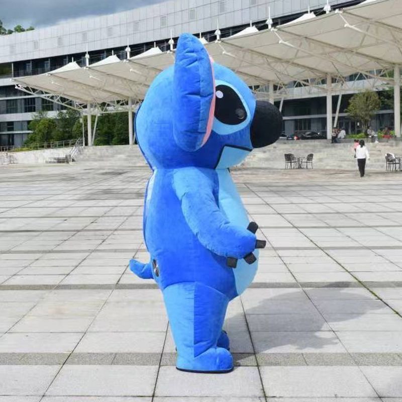 Stitch-Inspired Mascot Costume