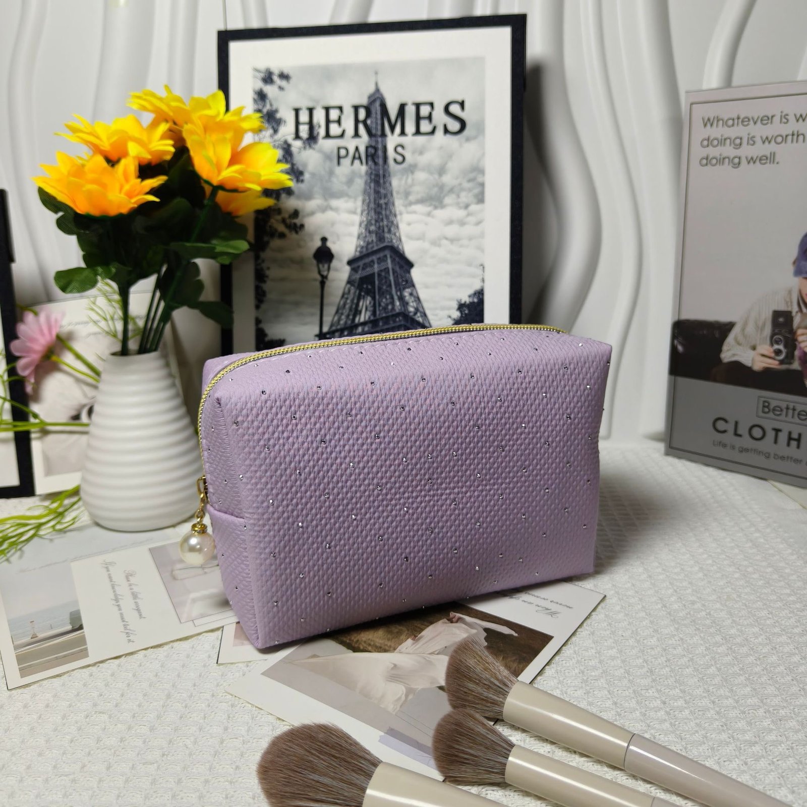 Travel size toiletry bag 