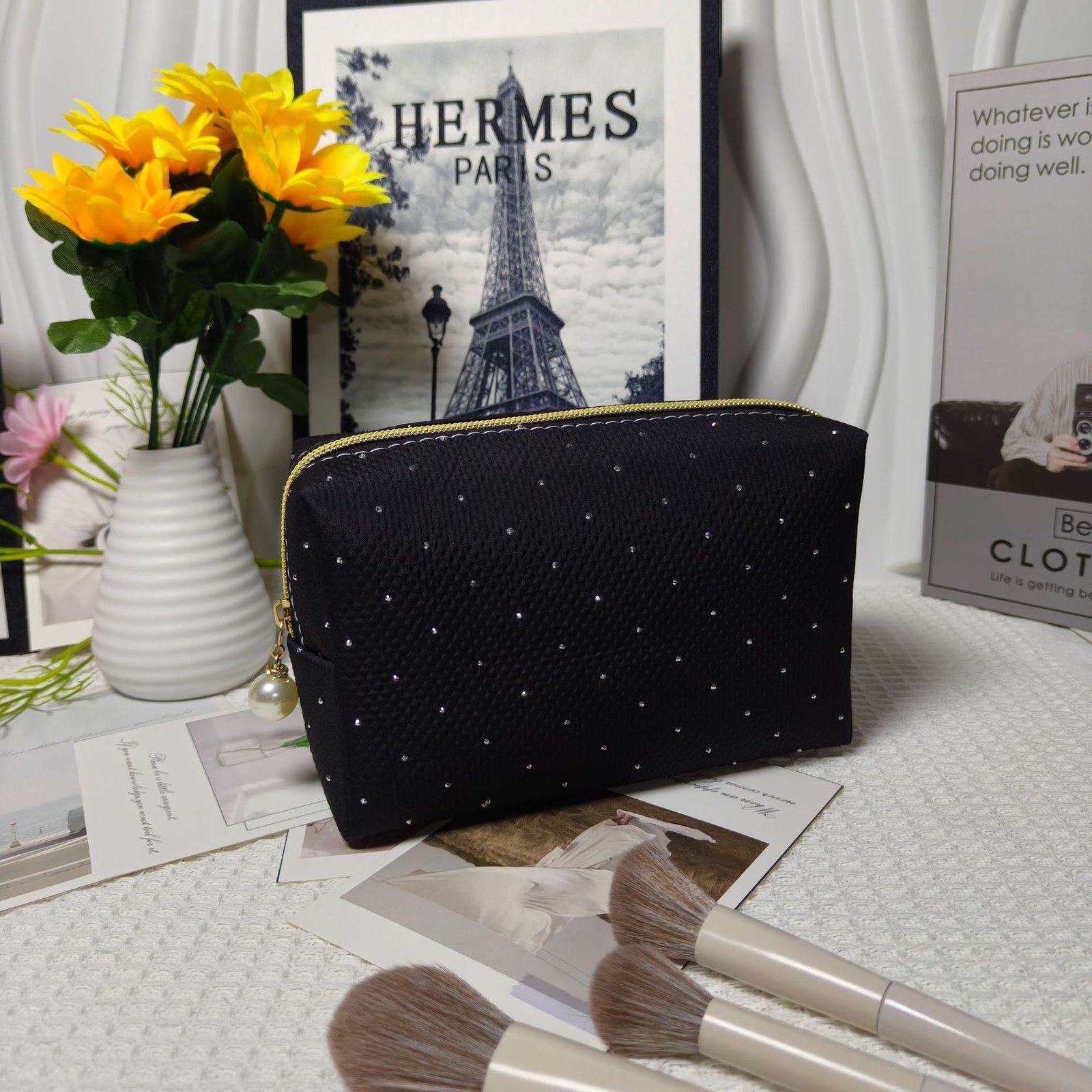 Travel size toiletry bag 