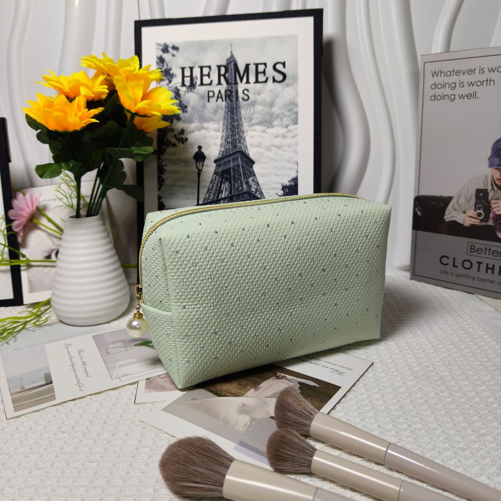 Travel size toiletry bag 