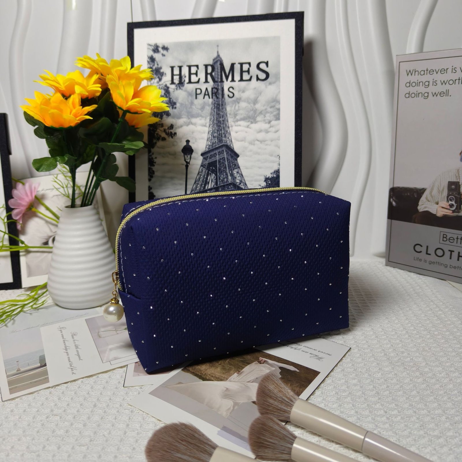 Travel size toiletry bag 