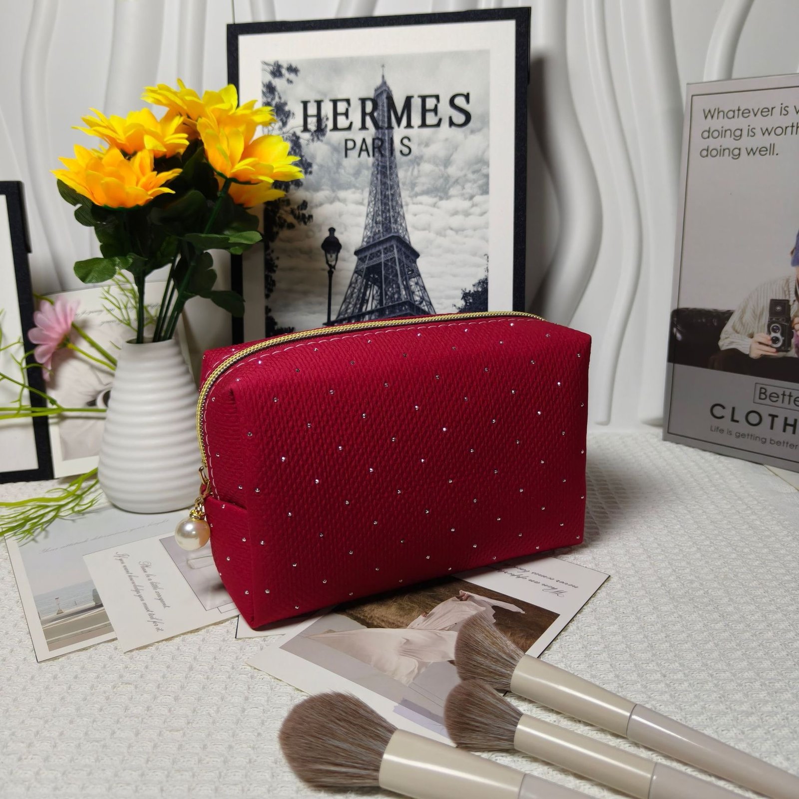 Travel size toiletry bag 