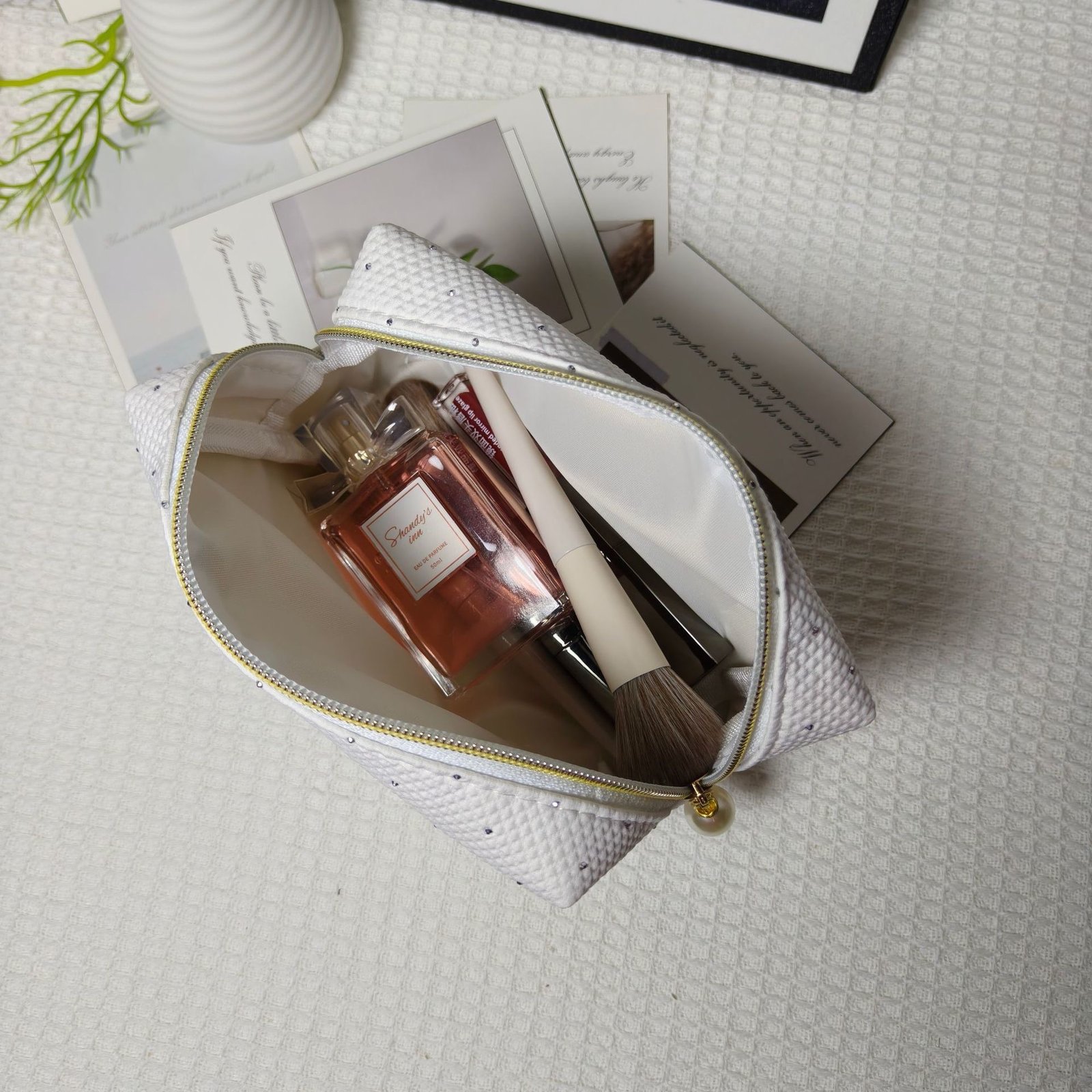 Travel size toiletry bag 
