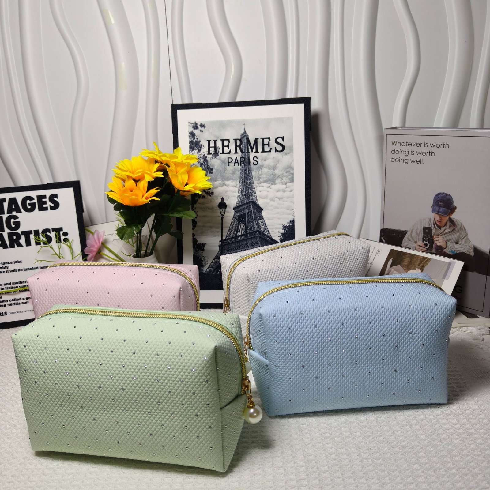Travel size toiletry bag 