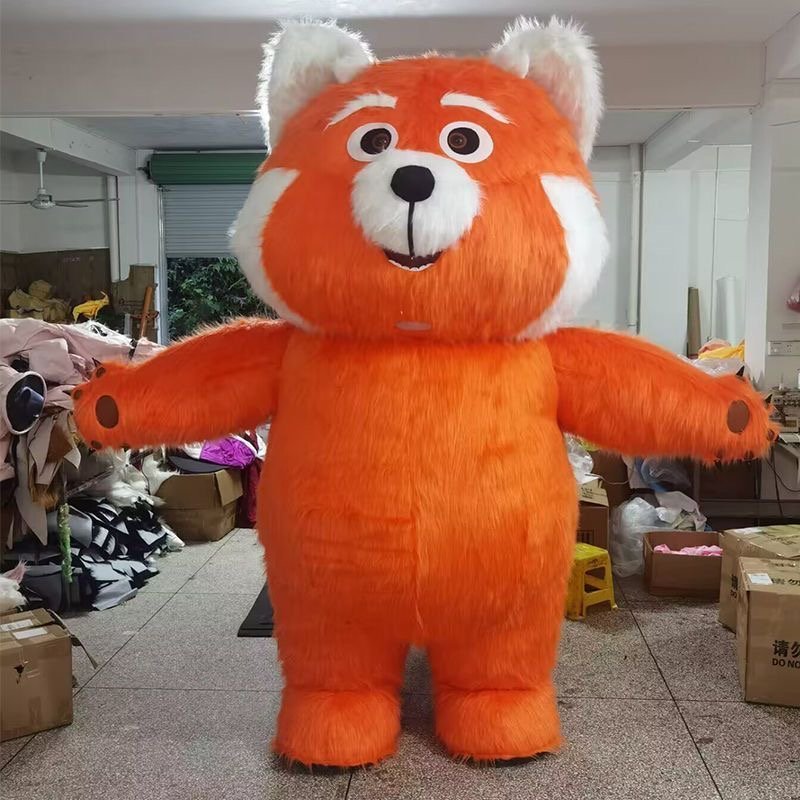 Orange Mascot Costume 