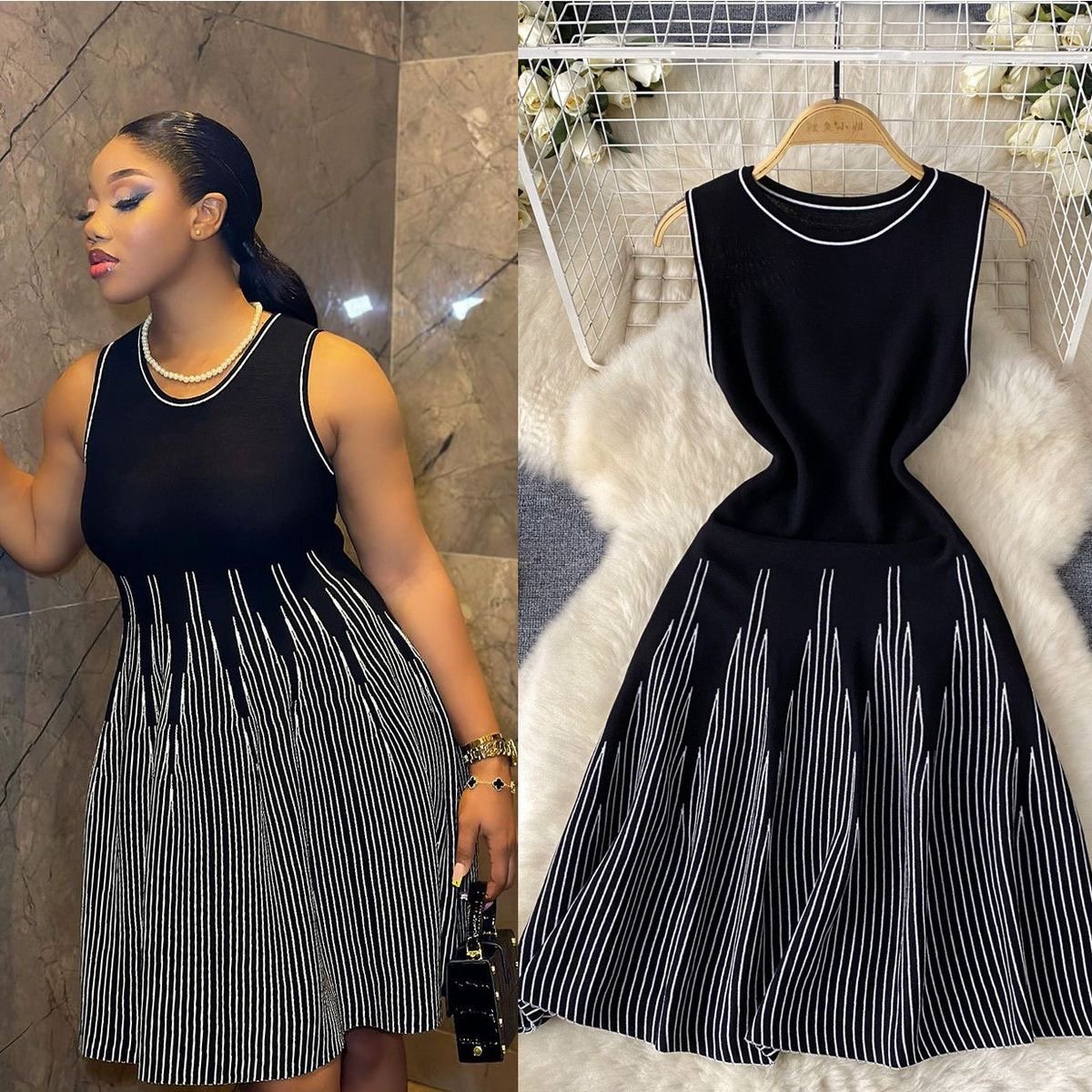 Casual & Elegant Mini Dress