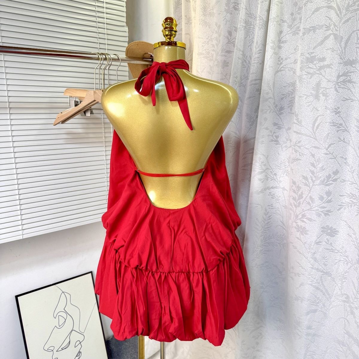 Flirty Summer Party Dress 