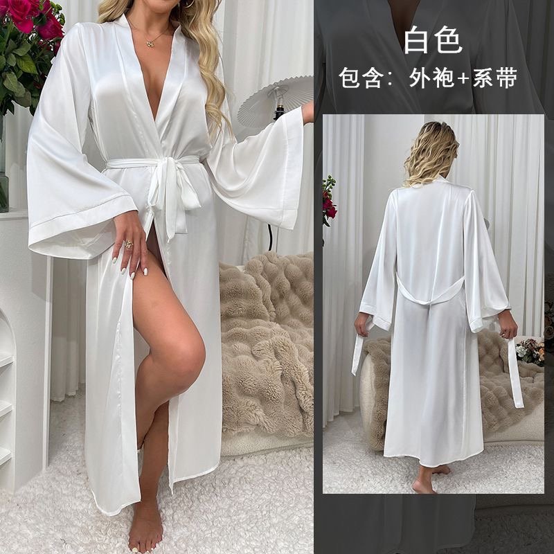 Elegant satin gown