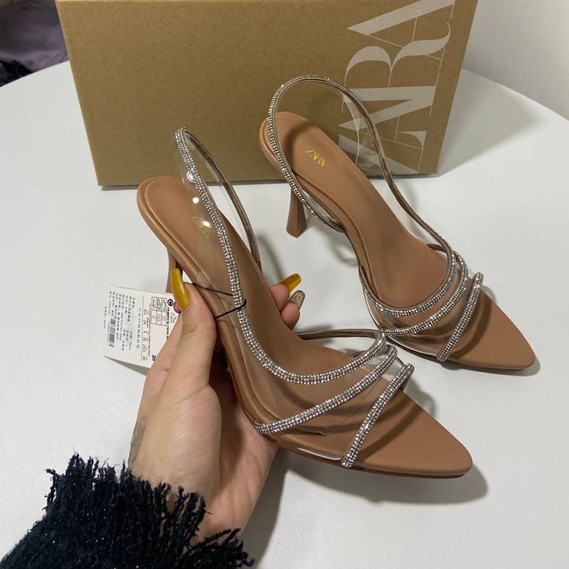 Scrappy golden heels