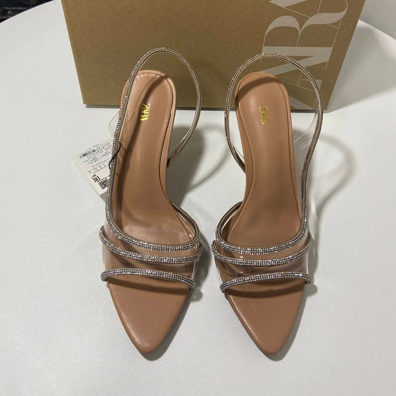 Scrappy golden heels