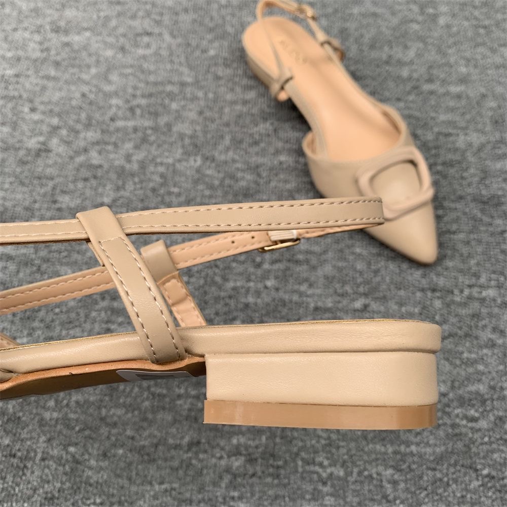 Open toe pumps