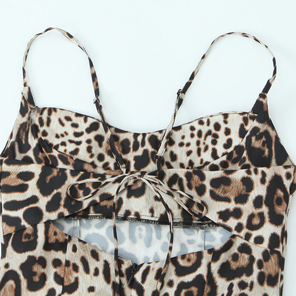 Animal print dress