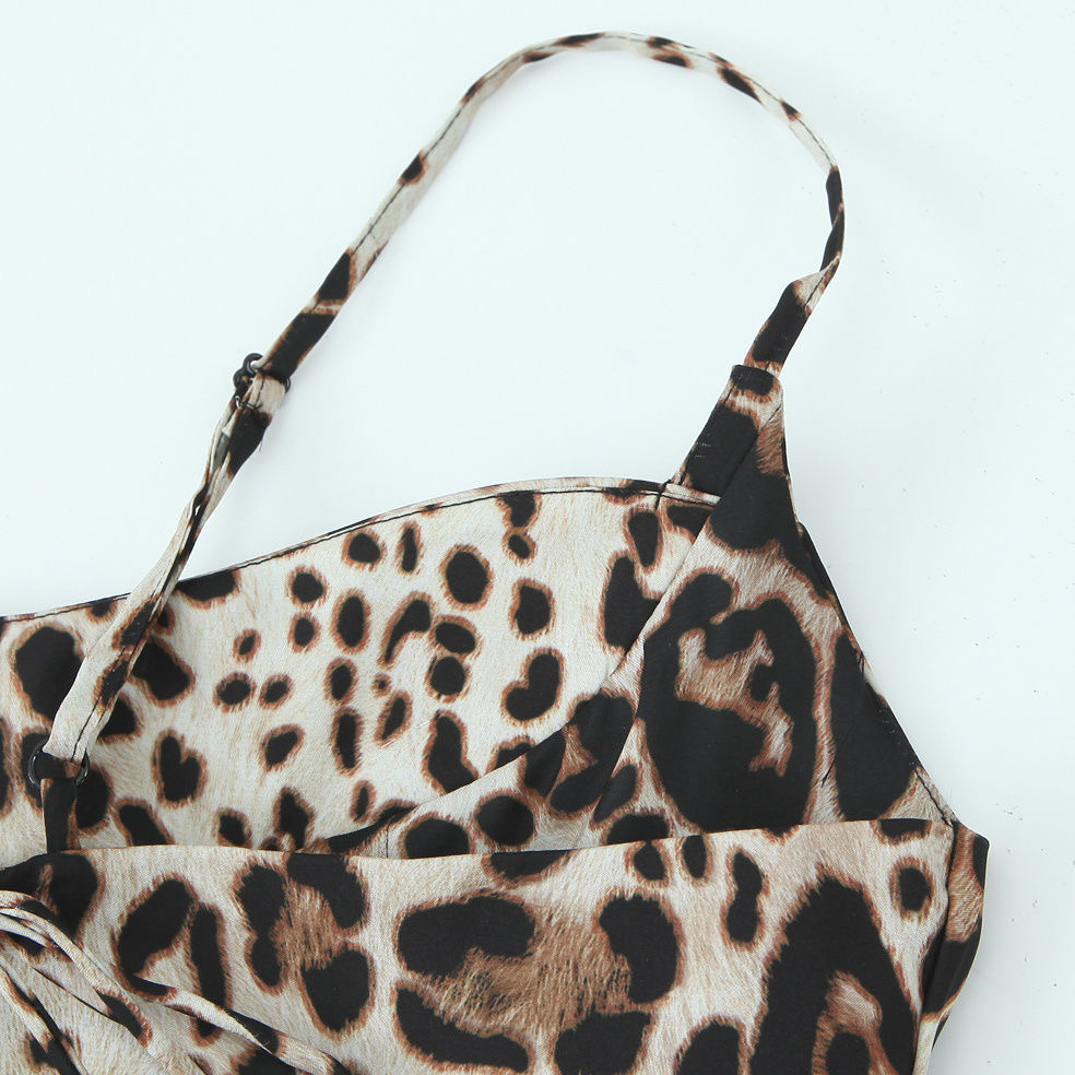 Animal print dress