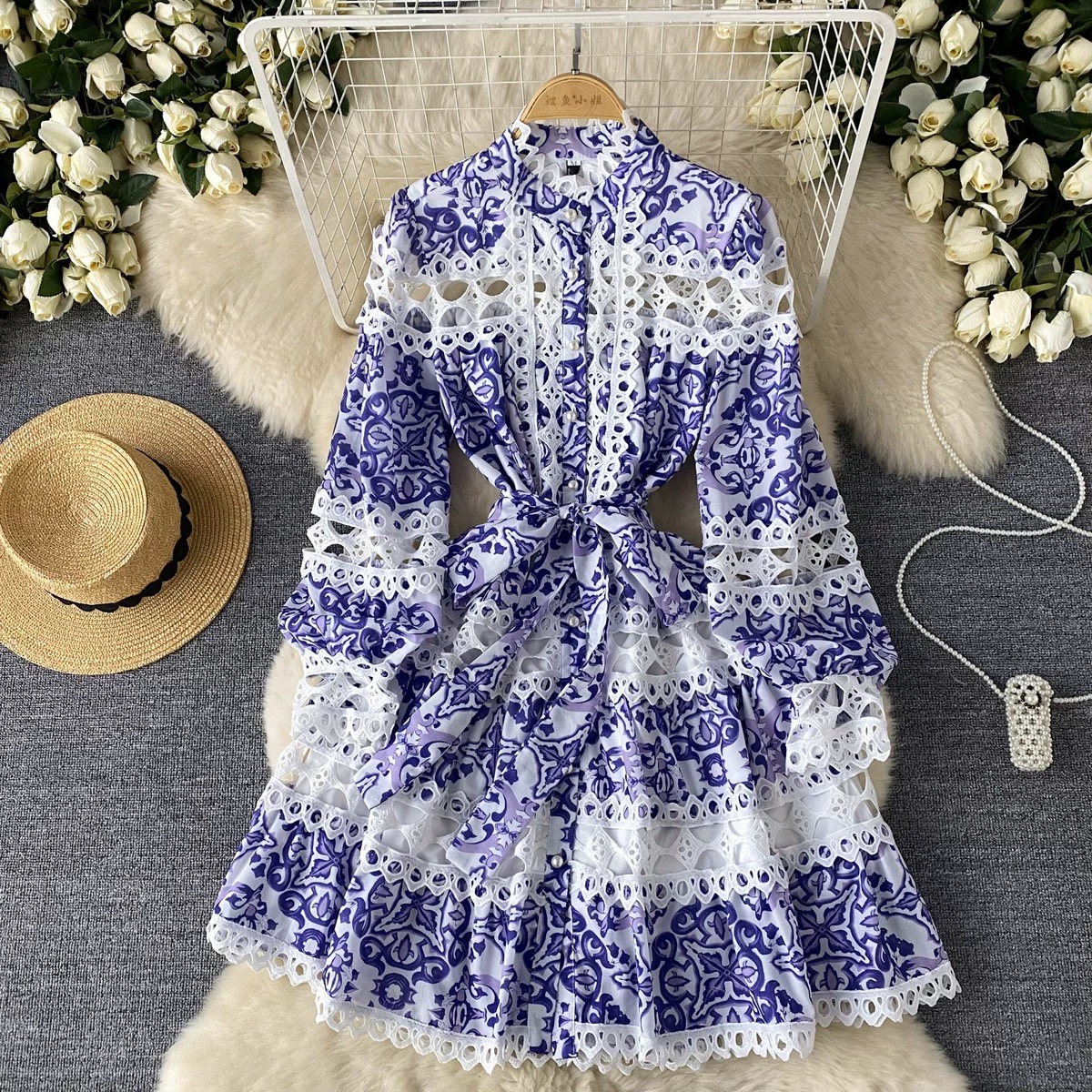 Sanaa High neck dress