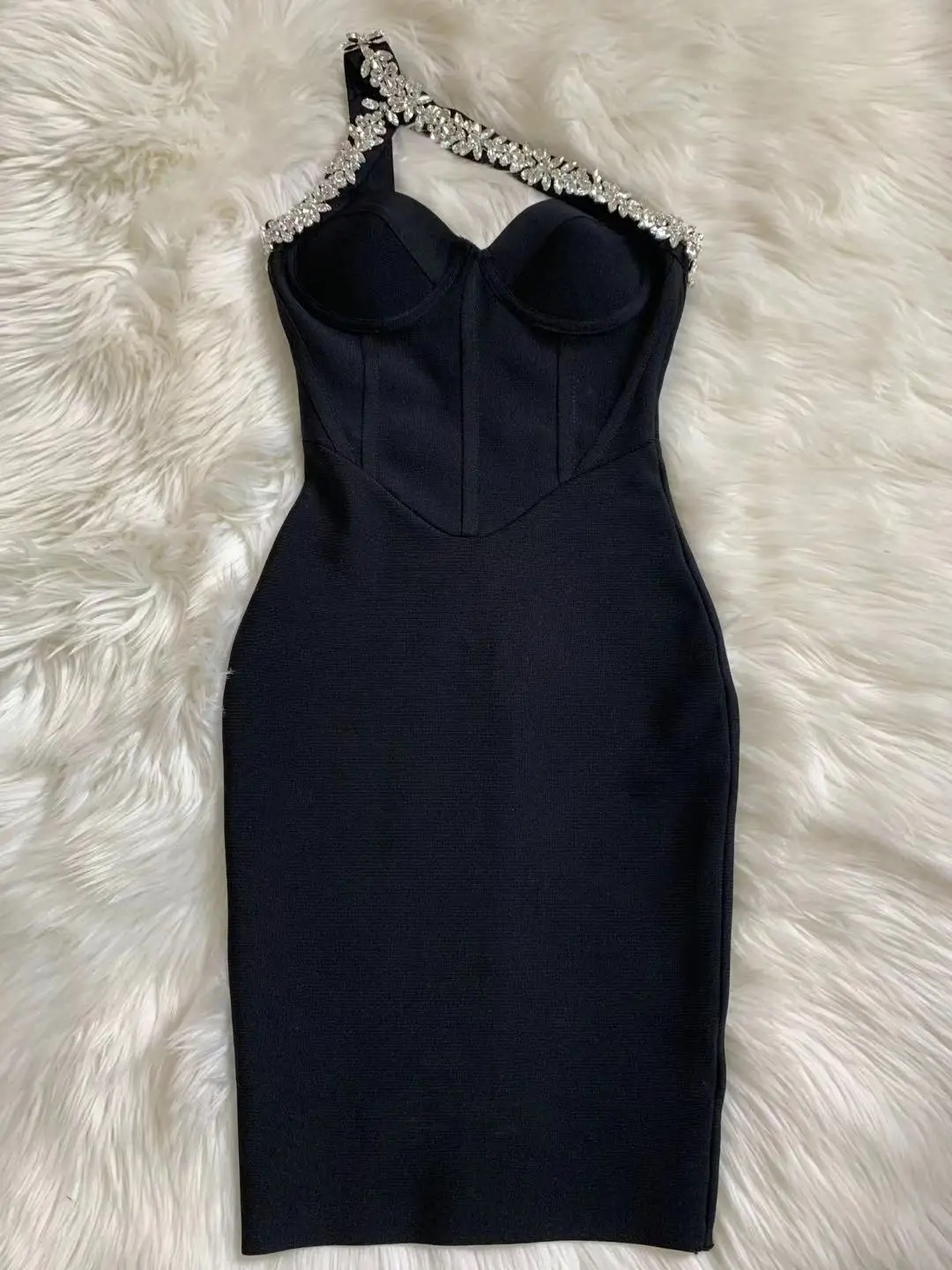 Sexy diamond hallow dress