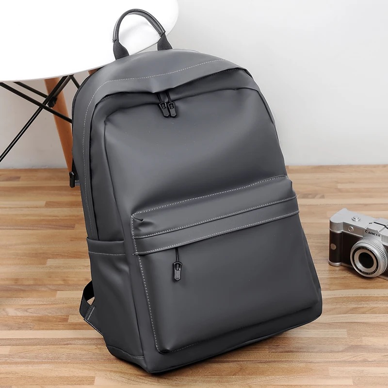 Leather backpack 