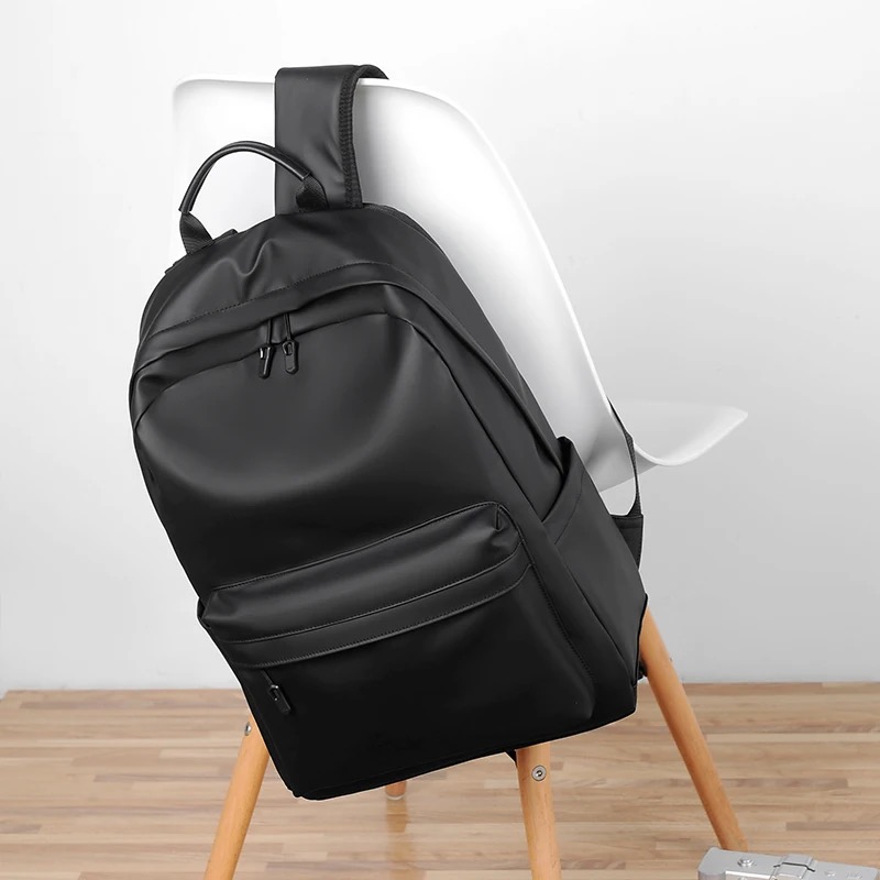Leather backpack 