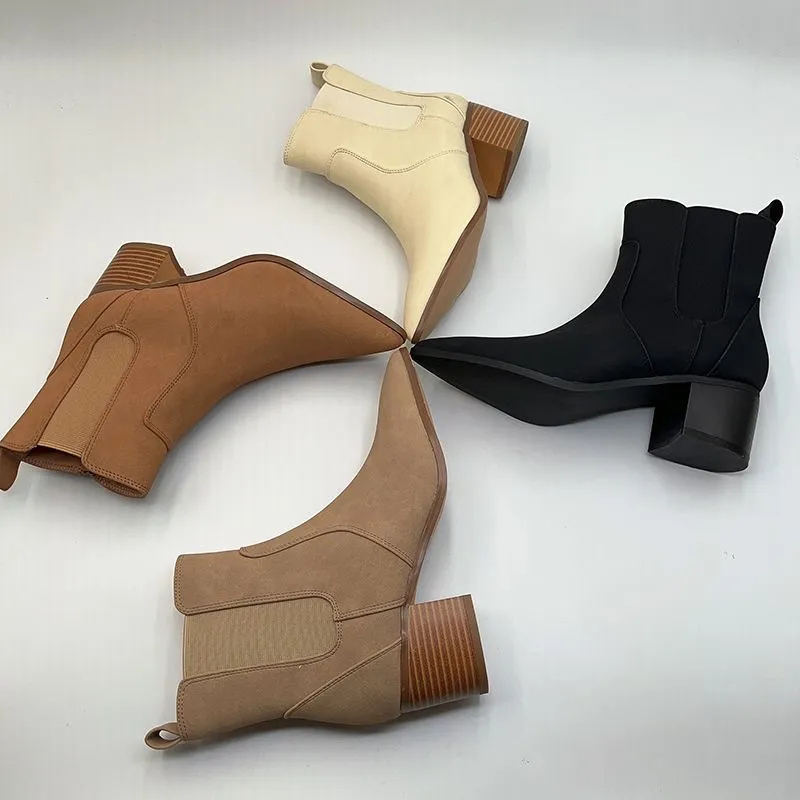 Leather Ankle Boots