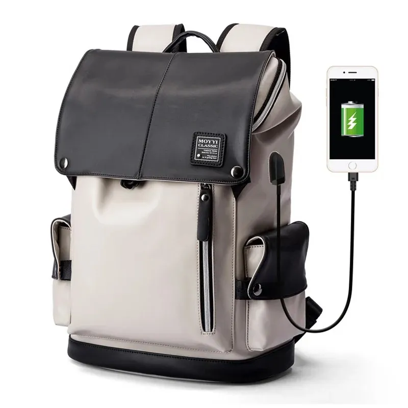Mochila leather bag